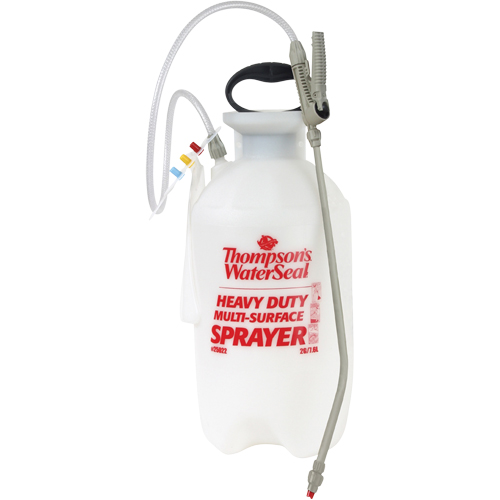 Pulv&eacute;risateurs &agrave; pression pour terrasses, cl&ocirc;tures & patios, 2 gal. (7,6 L), Plastique, Lance de 16" WestPier