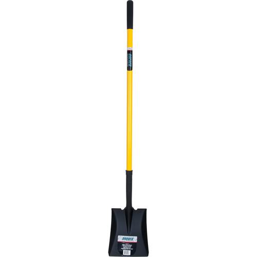 Square Point Shovels, Fibreglass, Tempered Steel Blade, Straight Handle, 48" Long WestPier
