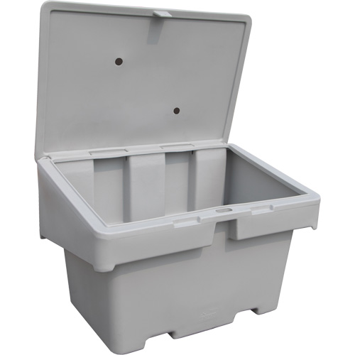 Contenants pour sel & sable SOS, 48" x 33" x 34", 18,5 pi³, Gris WestPier