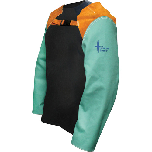 FR Canvas Welding Sleeves, 24" L, Green WestPier