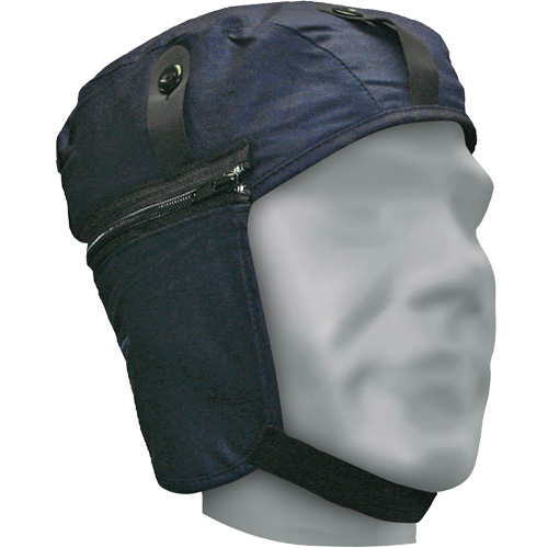 Doublure classique pour casque avec rallonge pour oreilles, Doublure en Molleton/Coton, Taille unique WestPier