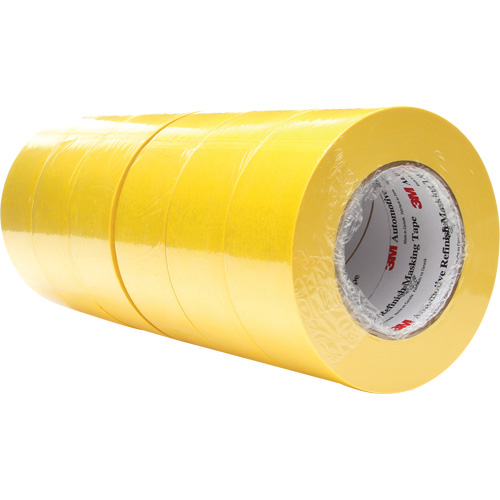 Automotive Refinish Masking Tape 388N, 48 mm (2") x 55 m (180'), Yellow WestPier