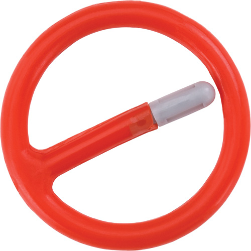 Bague de retenue avec jauge d'&eacute;crasement, 3/4", Plastique WestPier