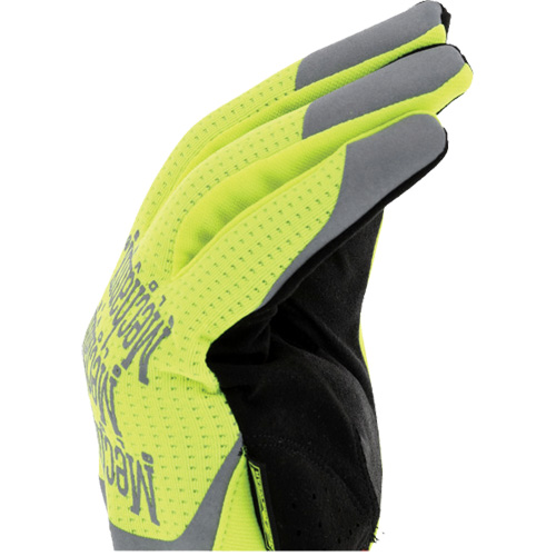 Gants de travail FastFit &agrave; haute visibilit&eacute;, Paume Synth&eacute;tique, Taille Moyen/9 WestPier