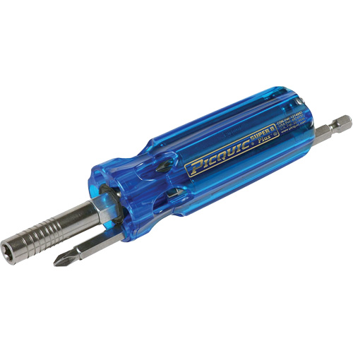 Tournevis multi embouts Super 8 Plus, Prise Plastique WestPier