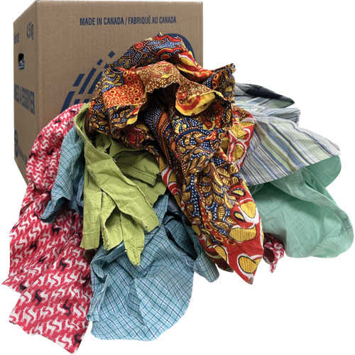 Wiper Rags, Mix Colours, 10 lbs. WestPier