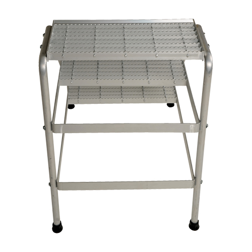 Escabeau en aluminium, 3 marches, 34-9/16" x 22-13/16" x Hauteur 30" WestPier