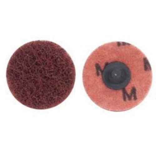 Disque de polissage PowerLock Abrasotex, 4" dia., Grain Moyen, Oxyde d'aluminium WestPier