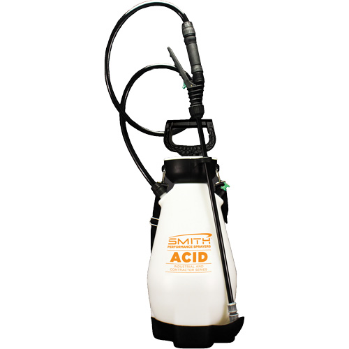 Vaporisateur d'acide &agrave; compression s&eacute;rie industriel & entrepreneur, 2 gal. (9 L), Poly&eacute;thyl&egrave;ne, Lance de 21" WestPier