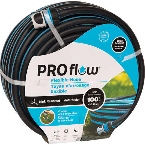 Boyau flexible, Plastique, 5/8" dia x 50' WestPier