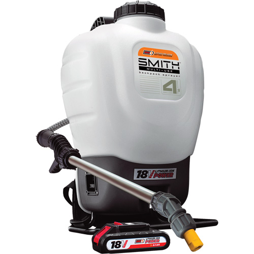 Pulv&eacute;risateur &agrave; dos polyvalent pour la d&eacute;sinfection, 4 gal. (15,1 L) WestPier