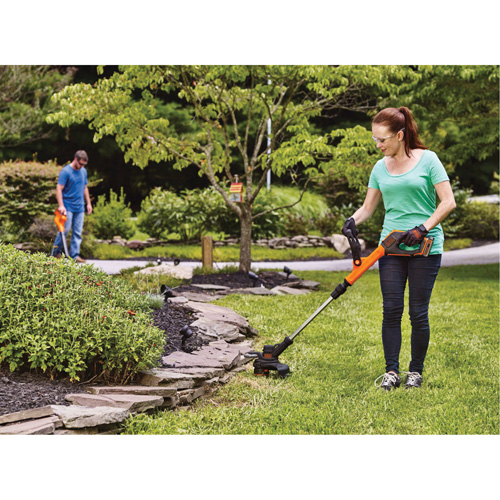 Max* Cordless 2-Speed String Trimmer/Edger Kit, 12", Battery Powered, 20 V WestPier