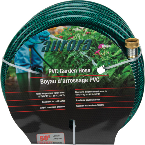 Tuyau de jardin, PVC, 5/8" dia x 50' WestPier