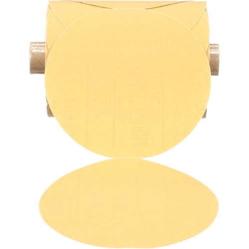 Stikit Gold Paper Disc Roll, 5" Dia., P180 Grit, Aluminum Oxide WestPier