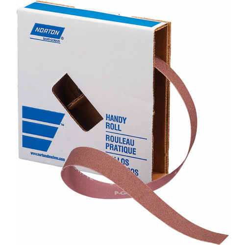 Rouleau de toile abrasive Metalite K225, Oxyde d'aluminium, 1" la x 30' lo, Grain P240-J WestPier