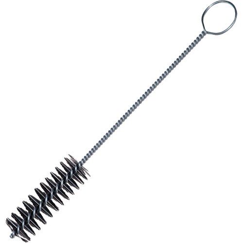 Twisted Steel Tube Brush, 1/8" Dia. x 1" L, 6" Overall Length WestPier