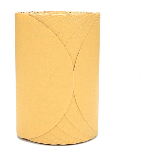 Rouleau de disques dor&eacute;s 216U Stikit, Oxyde d'aluminium, 6" la x 87' lo, Grain P180 WestPier