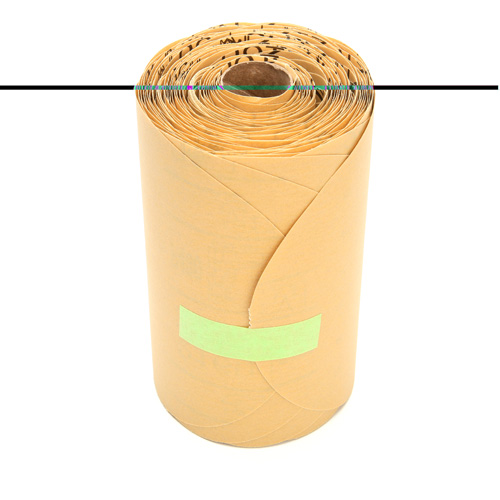 Stikit Gold Paper 216U Disc Roll, Aluminum Oxide, 6" W x 87' L, P400 Grit WestPier