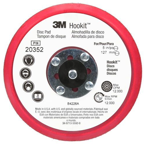 Hookit Low Profile Disc Pad WestPier
