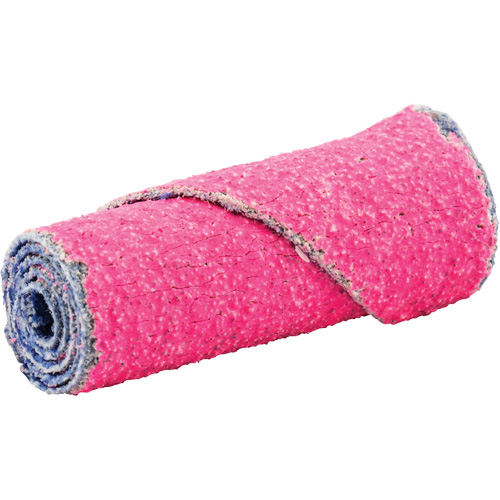 R982 Cartridge Roll, 80 Grit, 1/2" Dia., Ceramic Alumina, 1-1/2" L, 1/8" Arbor WestPier