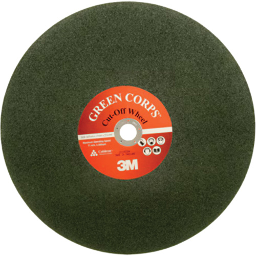 Green Corps Cut Off Wheel, 16" x Ceramic, 20000 RPM WestPier