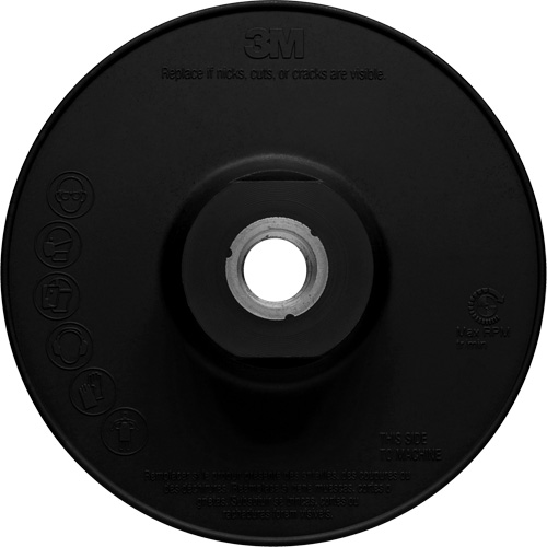 Ribbed Back-Up Pad, 4" WestPier