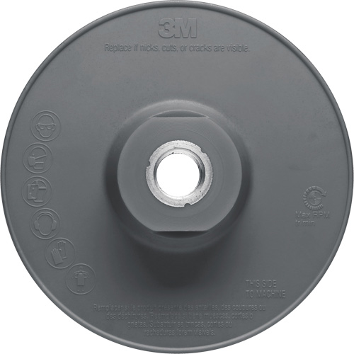 Ribbed Back-Up Pad, 4" WestPier
