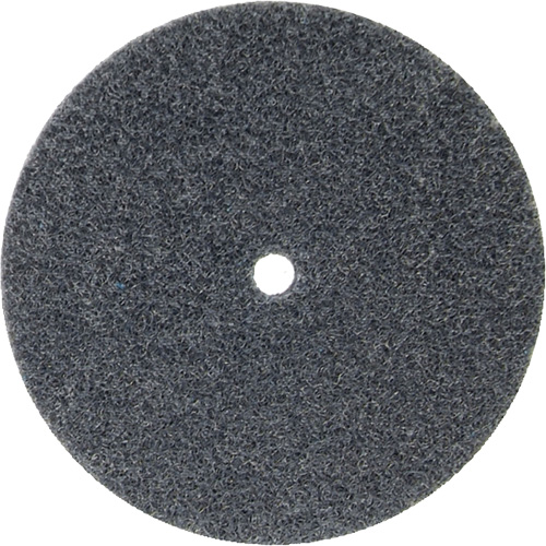 Disque unifi&eacute; non tiss&eacute; Bear-Tex, 3" x 1/4", Arbre de 1/4", Grain de Fin, Carbure de silicium WestPier