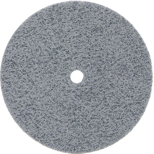 Disque unifi&eacute; non tiss&eacute; Bear-Tex, 3" x 1/4", Arbre de 3/8", Grain de Fin, Carbure de silicium WestPier