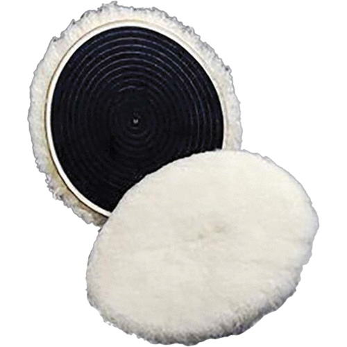 Tampon de polissage naturel Finesse-it 82531, 7" dia., Laine WestPier