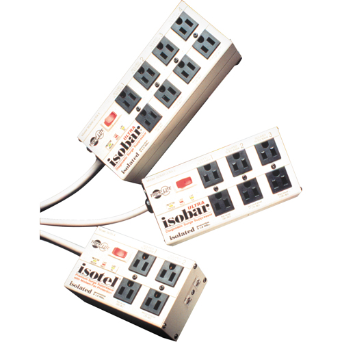 Isobar&reg; Premium Surge Suppressors, 4 Outlets, 3330 J, 1440 W, 6' Cord WestPier
