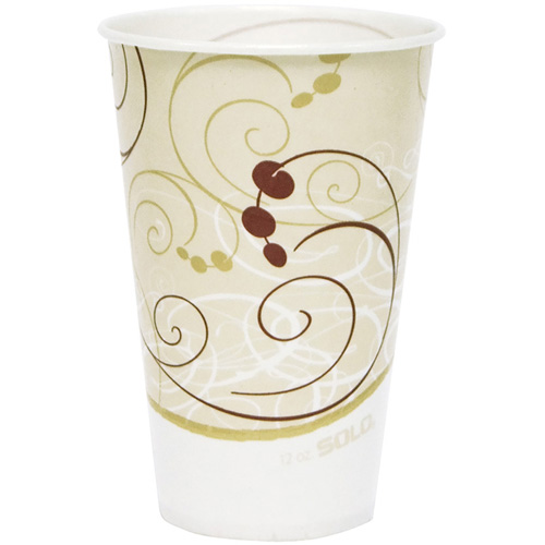 Disposable Cups, Paper, 12 oz., Multi-Colour WestPier