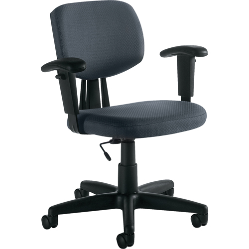 Chaise de travail, Tissu, Charbon WestPier