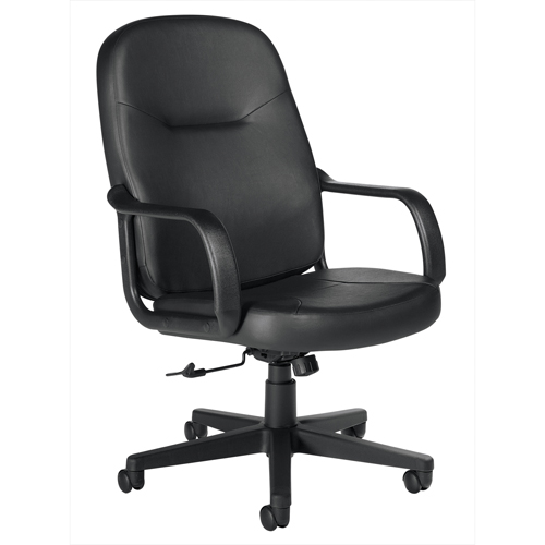 Office Chairs, Leather, Black WestPier