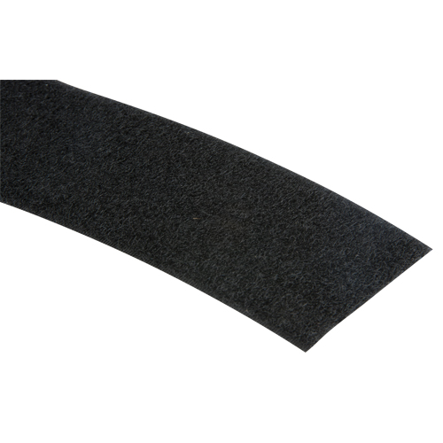 Bande d'attaches, Boucle, 50 vg x 2", Cousu, Noir WestPier