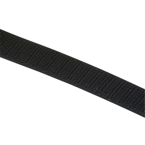 Ruban d'attaches, Crochet, 25 vg x 3/4", Cousu, Noir WestPier