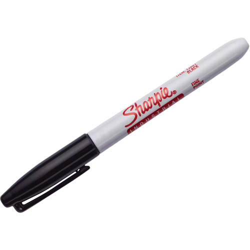 Pro Permanent Marker, Black, Fine Tip WestPier