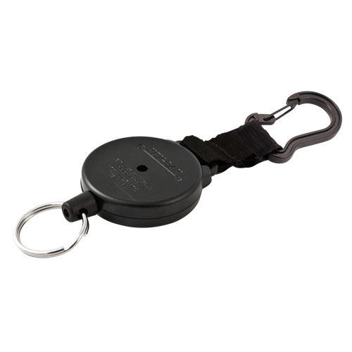 Porte-cl&eacute;s Securit, Polycarbonate, C&acirc;ble 48", Fixation Mousqueton WestPier