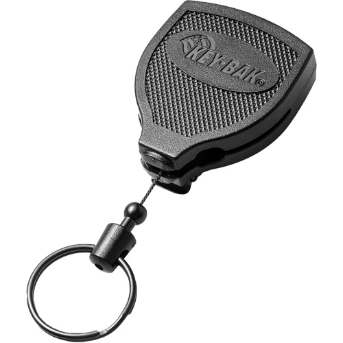Super48 Heavy-Duty Retractable Key Holder, Polycarbonate, 48" Cable, Belt Clip Attachment WestPier
