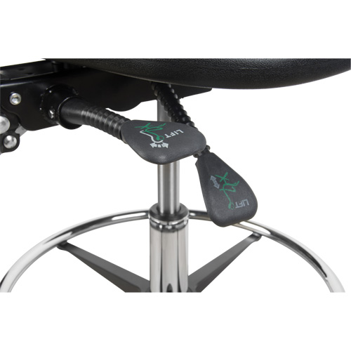 Heavy-Duty Ergonomic Stool, Stationary, Adjustable Height, 250 lbs. Capacity WestPier
