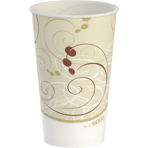Dart&reg; Solo&reg; Waxed Disposable Cup, Paper, 16 oz., Multi-Colour WestPier