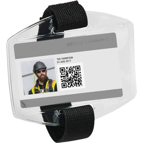 Squids&reg; 3386 Vinyl Armband ID Badge Holder WestPier