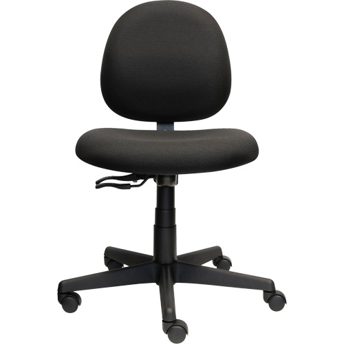 Aspen Low Back Posture Task Chair, Fabric, Black, 275 lbs. Capacity WestPier