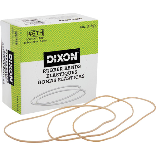 Rubber Bands, 6" x 1/16" WestPier