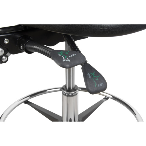 Heavy-Duty Ergonomic Stool, Mobile, Adjustable Height, 250 lbs. Capacity WestPier