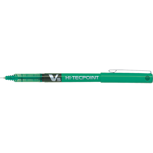 Hi-Tecpoint Pen, Green, 0.5 mm WestPier
