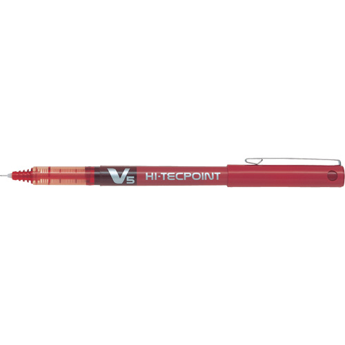 Hi-Tecpoint Pen, Red, 0.5 mm WestPier