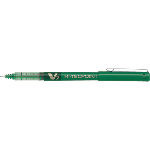 Hi-Tecpoint Pen, Green, 0.7 mm WestPier