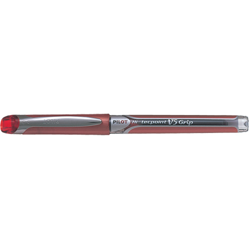 Hi-Tecpoint Grip Pen, Red, 0.5 mm WestPier