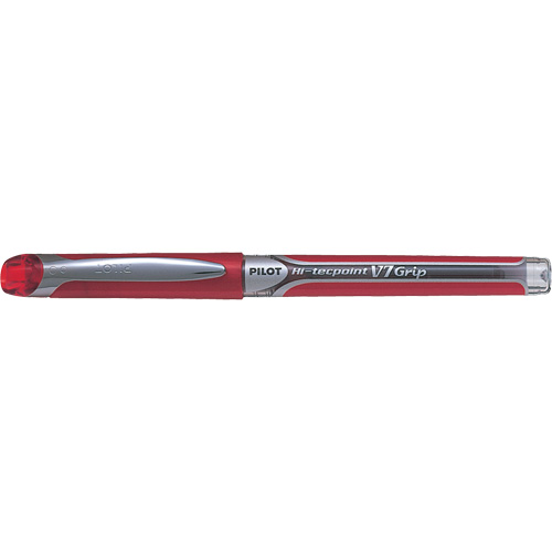 Hi-Tecpoint Grip Pen, Red, 0.7 mm WestPier